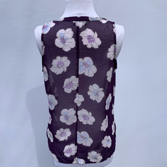 Old Navy Flowered Sheer Top Size XS - Picture 2 of 6